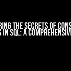 Uncovering the Secrets of Consecutive Events in SQL: A Comprehensive Guide